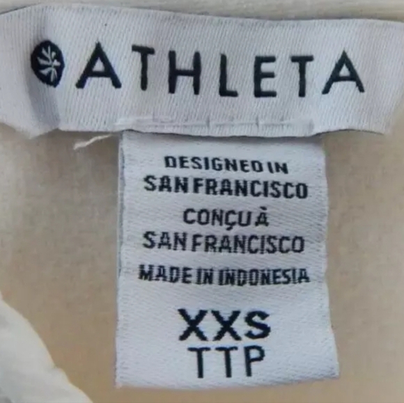 Athleta Cozy Sherpa Fleece Snap Sweatshirt - Picture 3 of 4